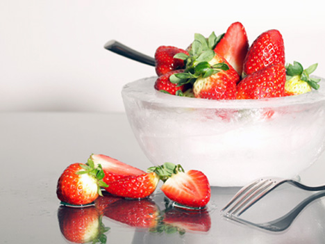 纯冰保鲜碗可以放水果