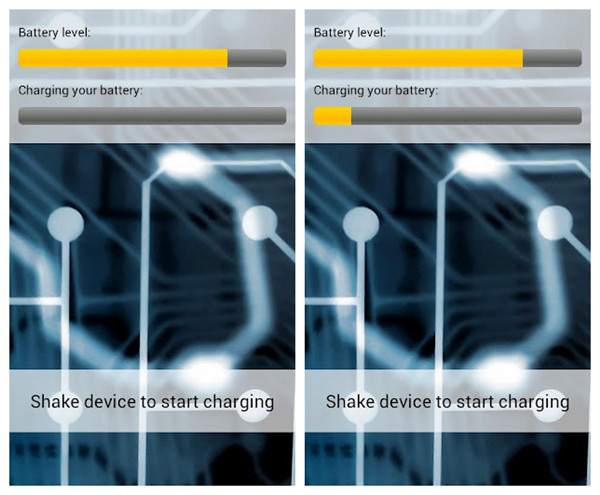 Shake To Charge Battery