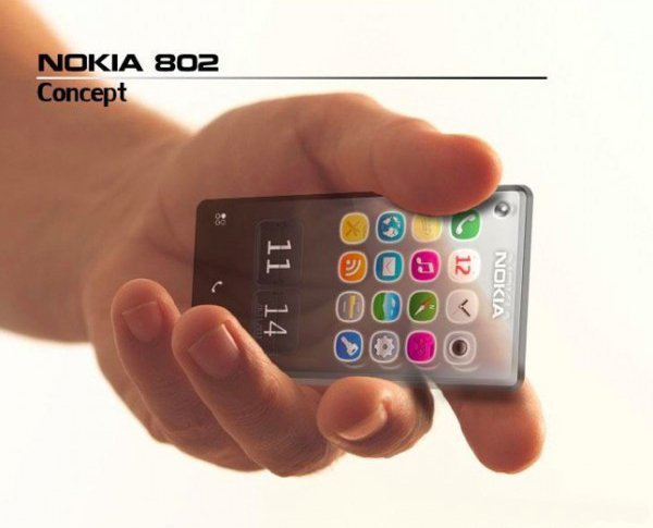 诺基亚 Nokia 802 概念手机