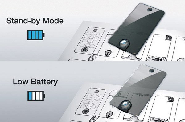 电量越低越透明的概念手机（三）