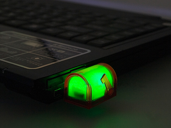 邮件提醒器绿光