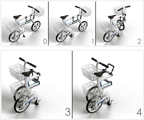 Ville 两用折叠自行车使用方法