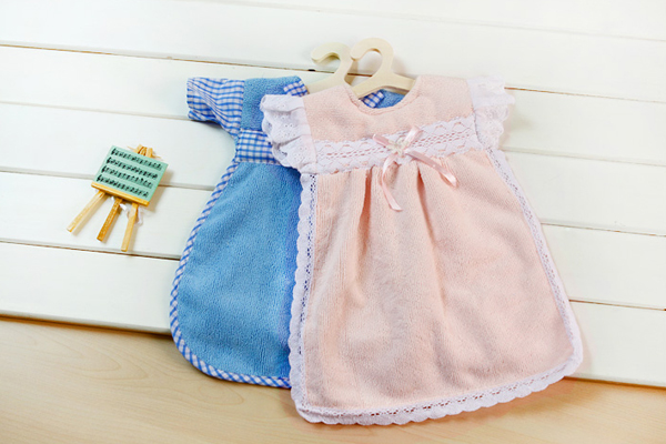 围裙样式的毛巾