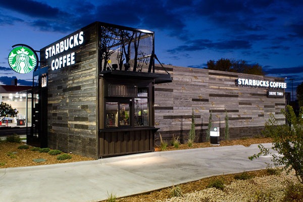 星巴克可移动式咖啡店