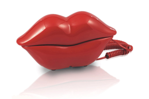 性感嘴唇造型电话机