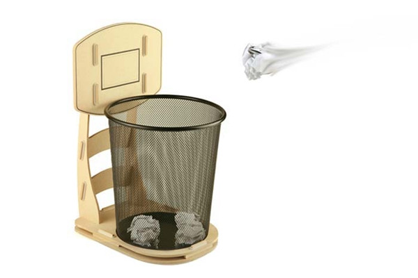 趣味篮筐式垃圾桶