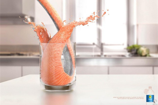 非常有创意的瓶装水广告（三）