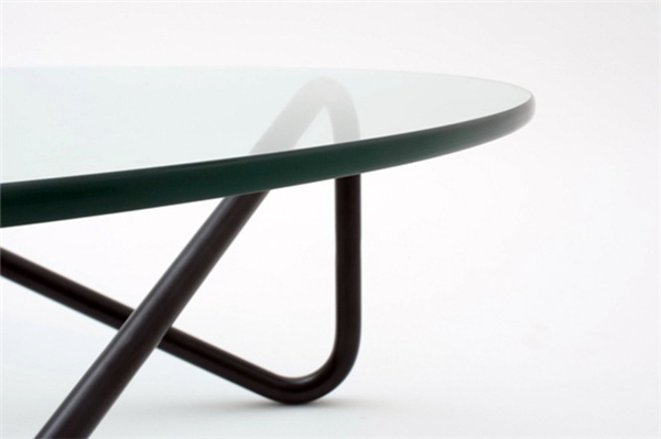 简约钢管玻璃桌（四）