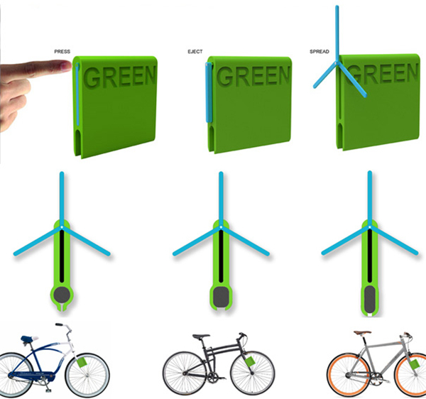 I-GREEN环保自行车充电系统（二）