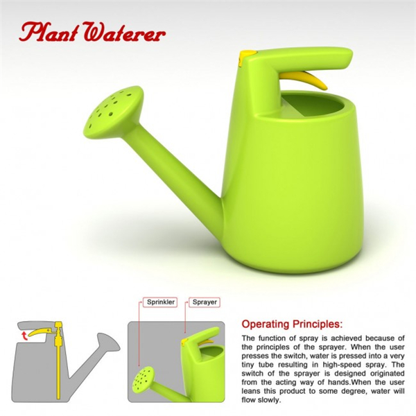 喷水清洁两用洒水壶（二）