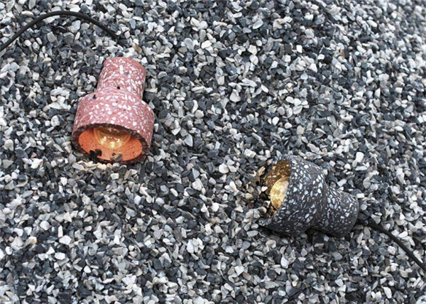 回归本质水磨石吊灯