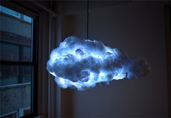 完美模拟雷暴的云灯