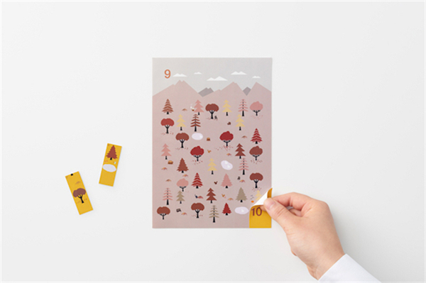 Sticker Calendar 四季日历（十五）