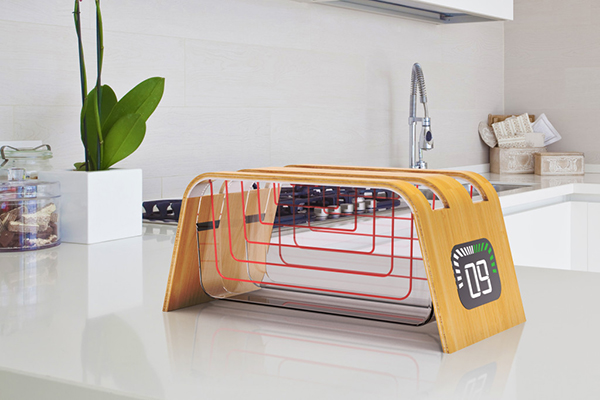 Bamboo Glass Toaster 面包机