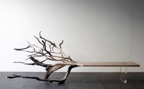 Fallen Tree 树状创意长椅